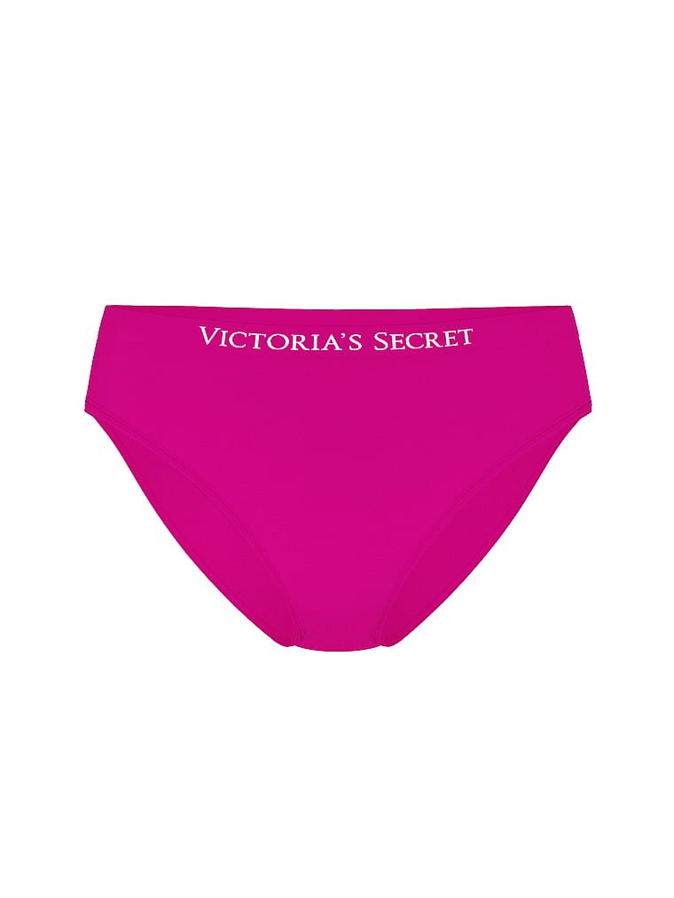 Chiloți Bikini fără cusături. Produsul este roz și provine din colecția Seamed.