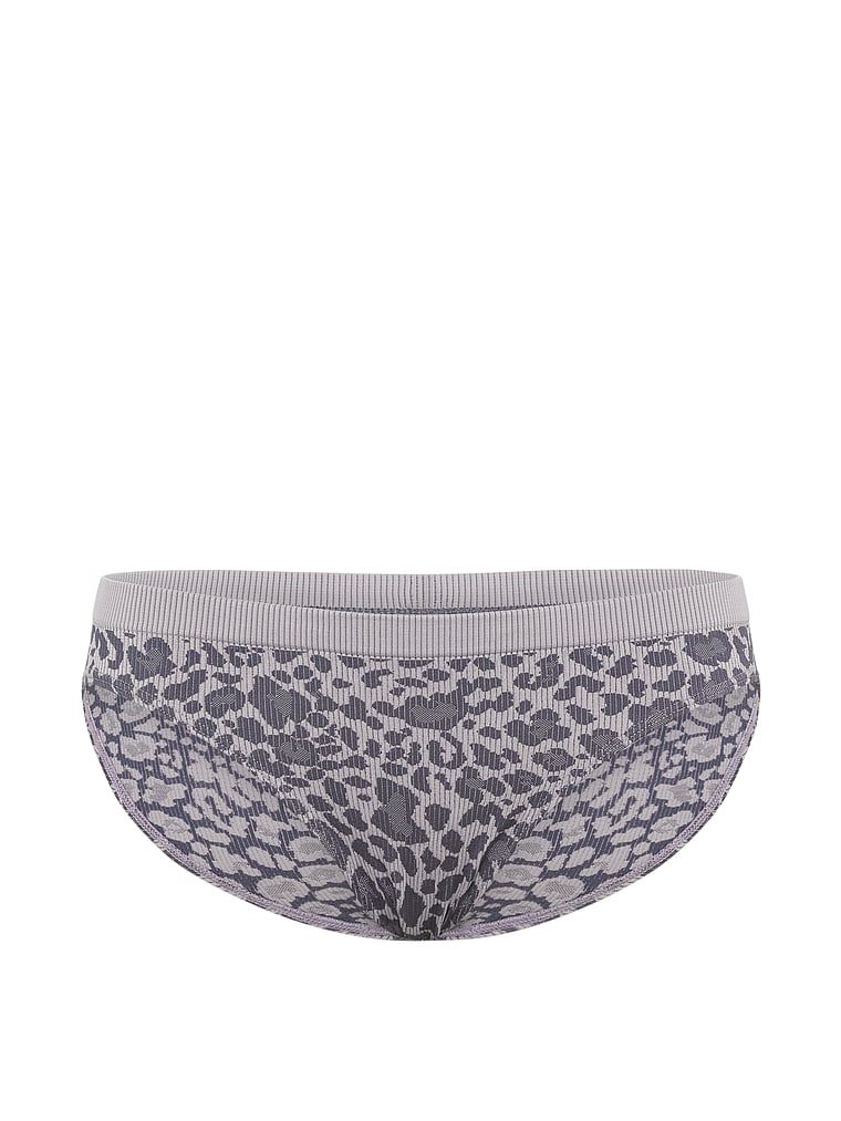 Chiloți de bikini cu coaste leoparde fără cusură. Produsul are o culoare cu model și provine din colecția Seamless (Seamless Collection).