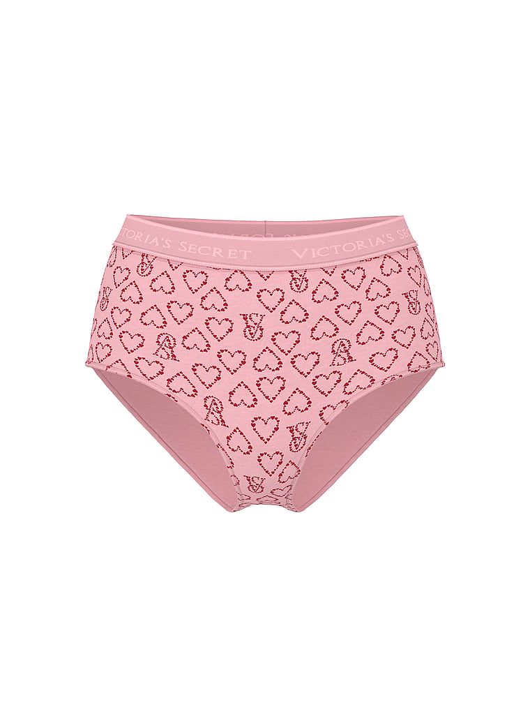 Chiloți din bumbac cu logo-ul brandului și talie înaltă. Produsul este modelat și provine din colecția Bumbac.