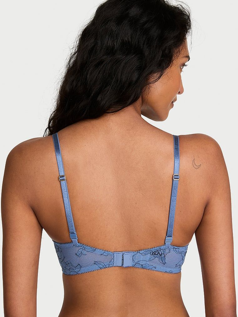 Sutien push-up din dantelă Denim. Produsul este multicolor și provine din colecția Very Sexy.