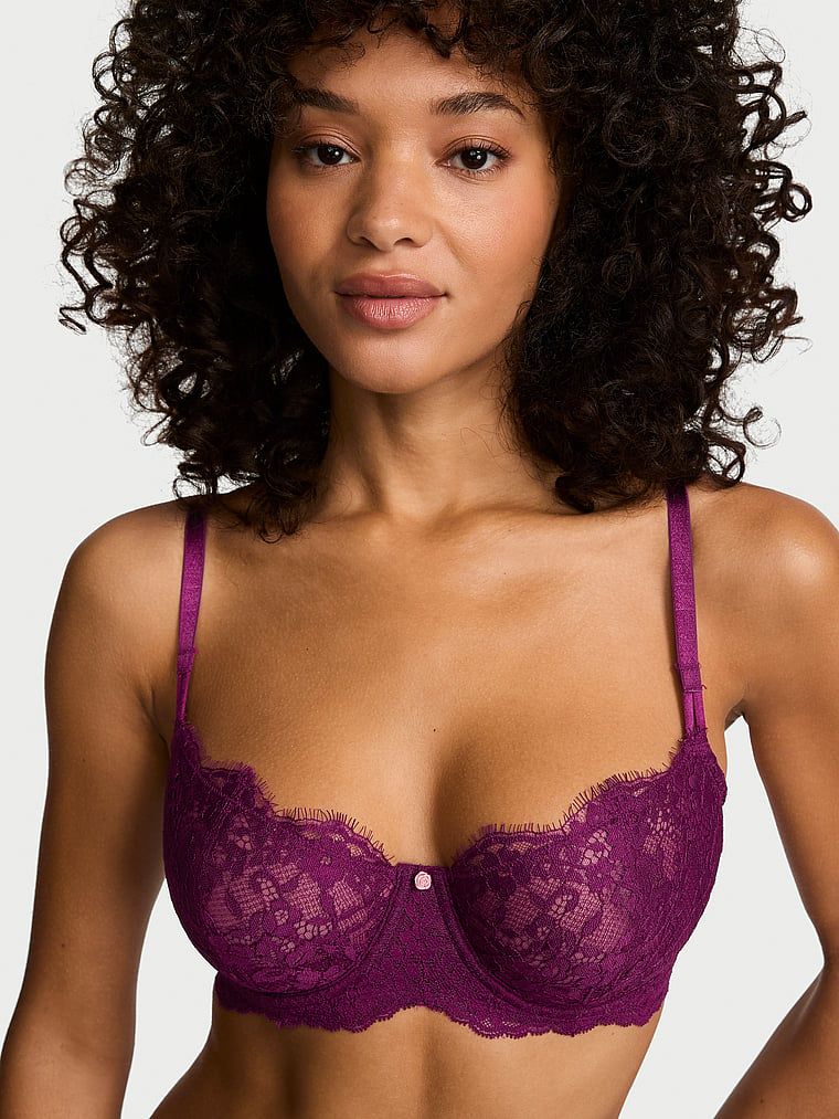 Dream Angels Sutien Balconette Wicked din dantelă, fără căptușeală