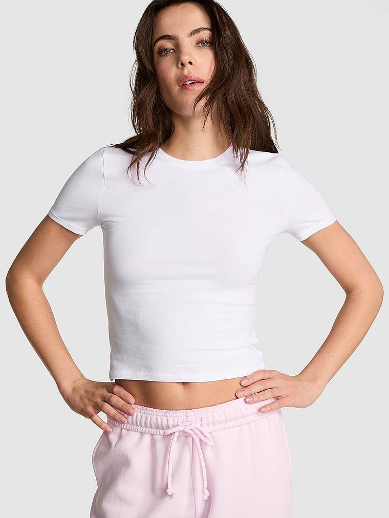 Tricou scurt din bumbac
