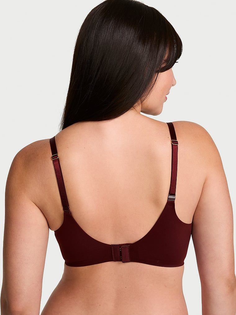 Sutien neted cu push-up. Produsul este de culoare maro și provine din colecția Love Cloud.