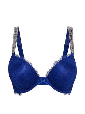 Very Sexy Sutien Push-Up din dantelă Shine Strap