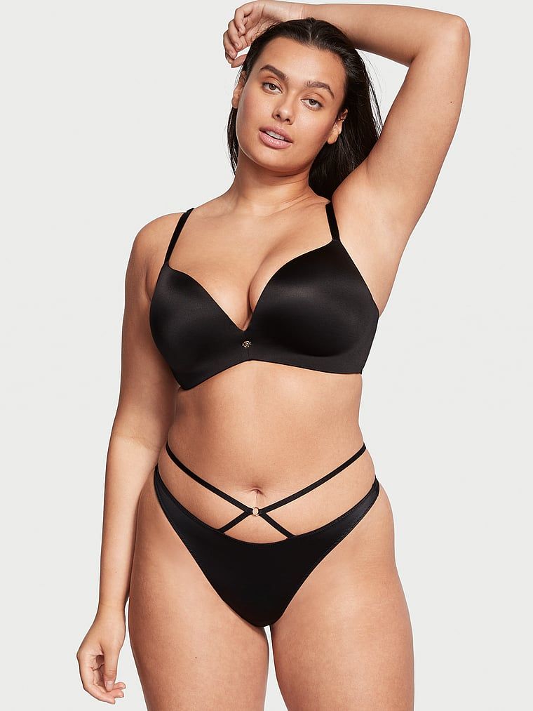 Sutien push-up fără sârmă So Obsessed. Produsul este negru și provine din colecția Very Sexy.