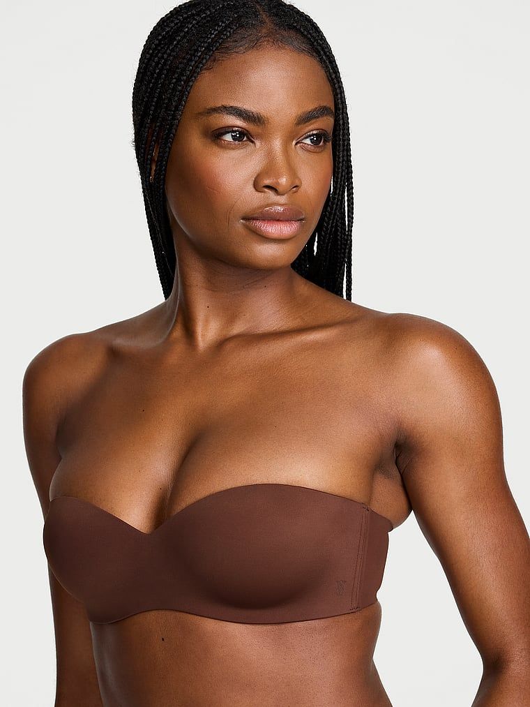 Victoria's Secret Bare Sutien Sweetheart fără bretele, cu căptușeală subțire