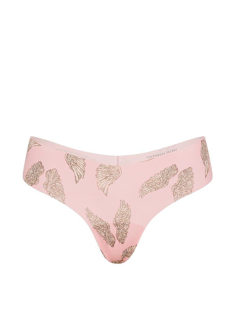 Tanga fără cusură. Produsul are o culoare cu model și provine din colecția No-Show.