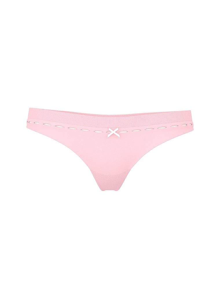Tanga cu fanta pentru panglică fără cusurătură. Produsul este roz și provine din colecția Seamless (Seamless Collection).