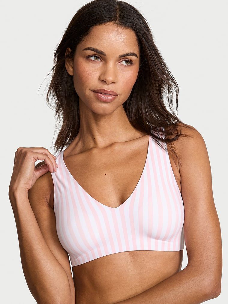 SlumberBra pentru zi cu zi și somn. Produsul este modelat și provine din colecția Body by Victoria.