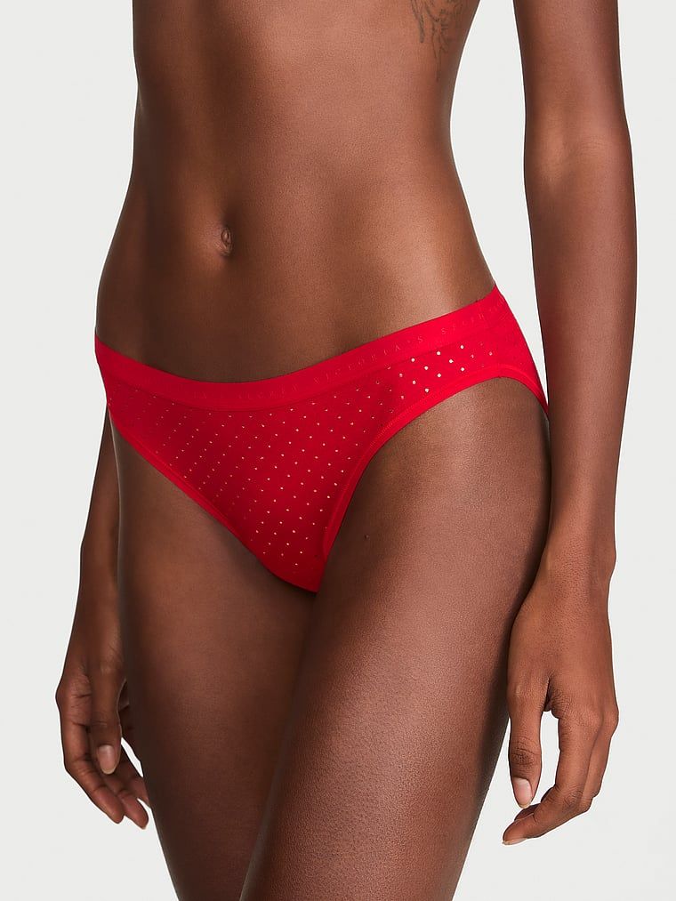 Victoria's Secret Chiloți Bikini din bumbac extensibil