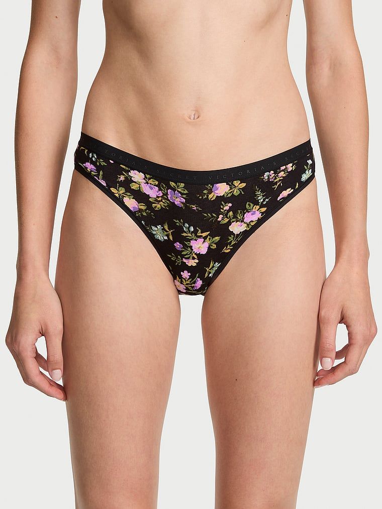 Victoria's Secret Chiloți Bikini din bumbac extensibil