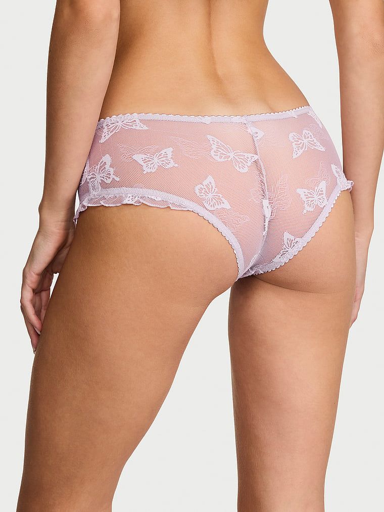 Chiloți cu tematică de fluture Butterfly Obraz. Produsul este de culoare mov și provine din colecția Lacie.