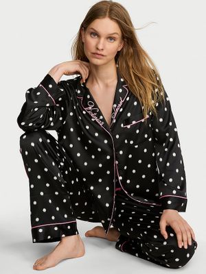 Victoria's Secret Set pijamale lungi din satin