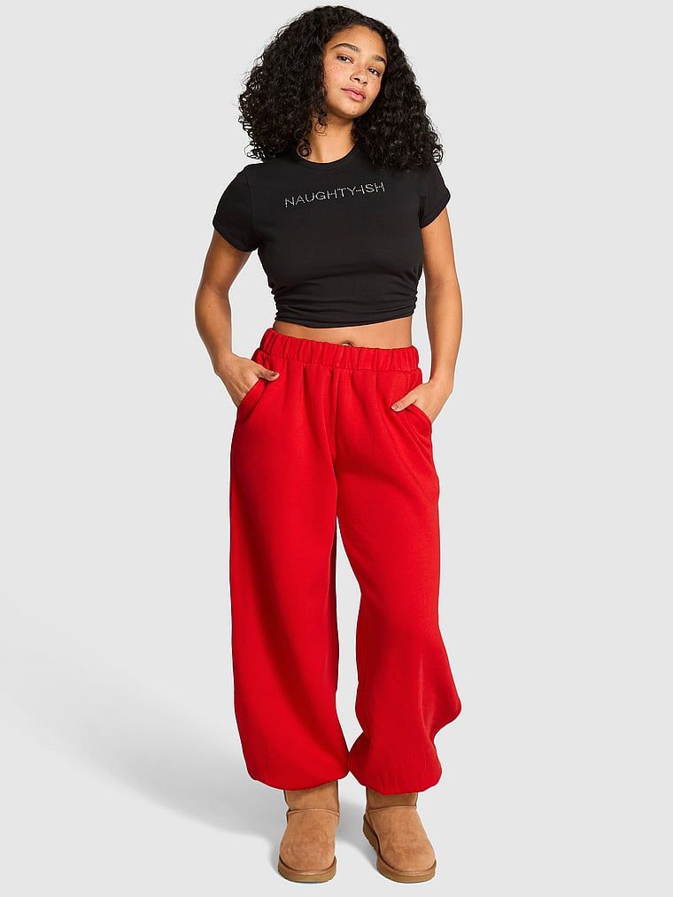 Pantaloni de trening Ivy Fleece Oversized