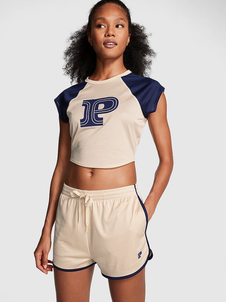 Șort pentru sport din plasă Tech