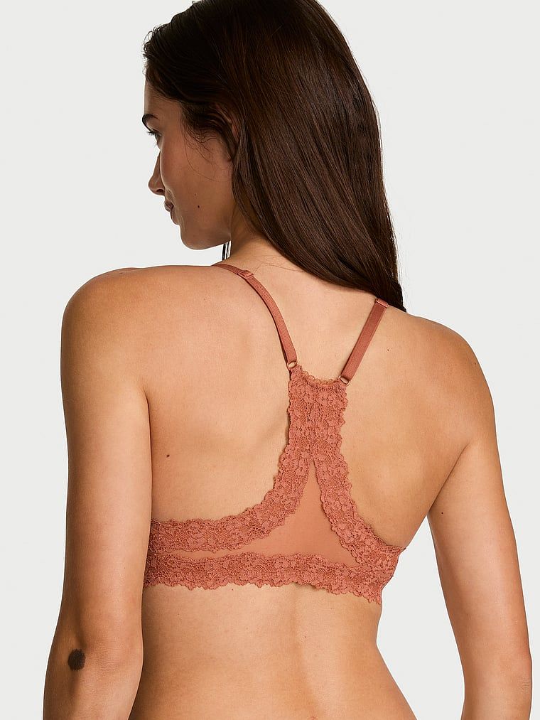 Body by Victoria Sutien Demi Racerback din dantelă, cu căptușeală subțire