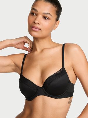 Body by Victoria Sutien Demi cu margini din dantelă și căptușeală subțire