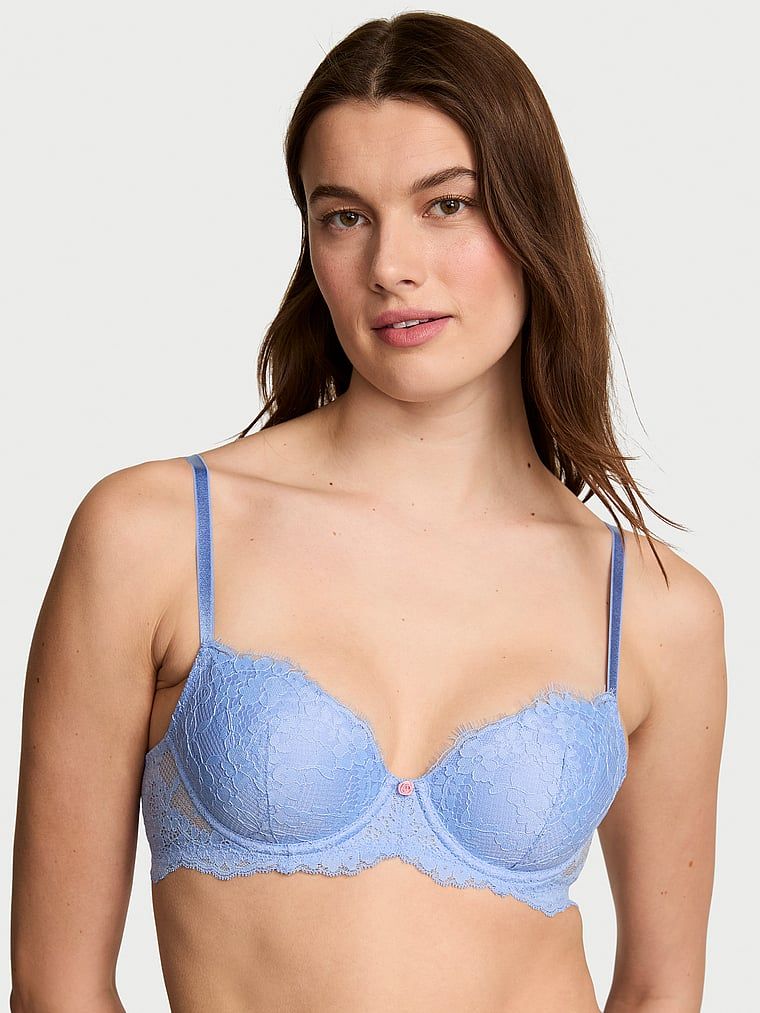 Dream Angels Sutien Demi din dantelă, cu căptușeală subțire și acoperire clasică