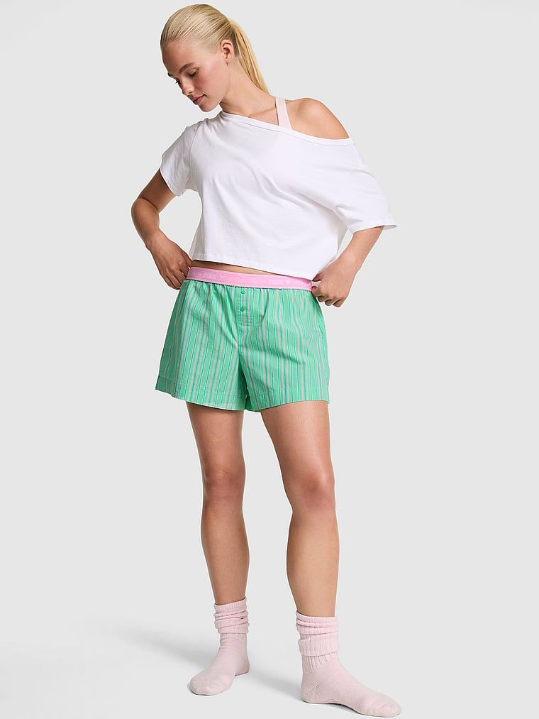 Pantaloni scurți de pijama PINK
