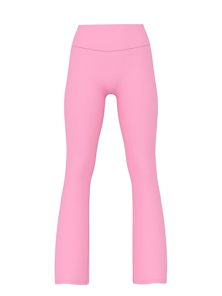 Colanți VSX Elevate Flare cu picioare largi. Produsul este roz și provine din colecția VSX.