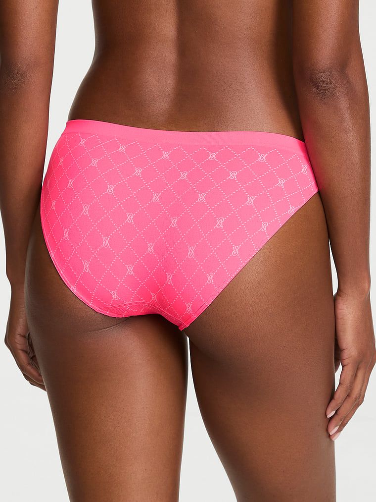 Chiloți de bikini fără cusături. Produsul are o culoare cu model și provine din colecția Seamless (Seamless Collection).