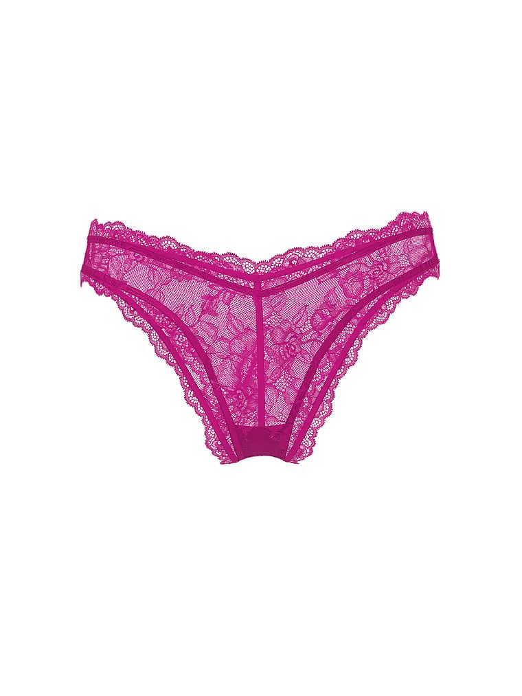 Chiloți din dantelă cu picioare înalte Rose Lace Cheeky. Produsul este multicolor și provine din colecția Very Sexy.