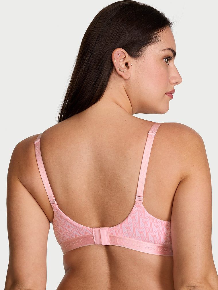 Sutien de bumbac push-up Perfect Shape. Produsul este modelat și provine din colecția de tricouri.
