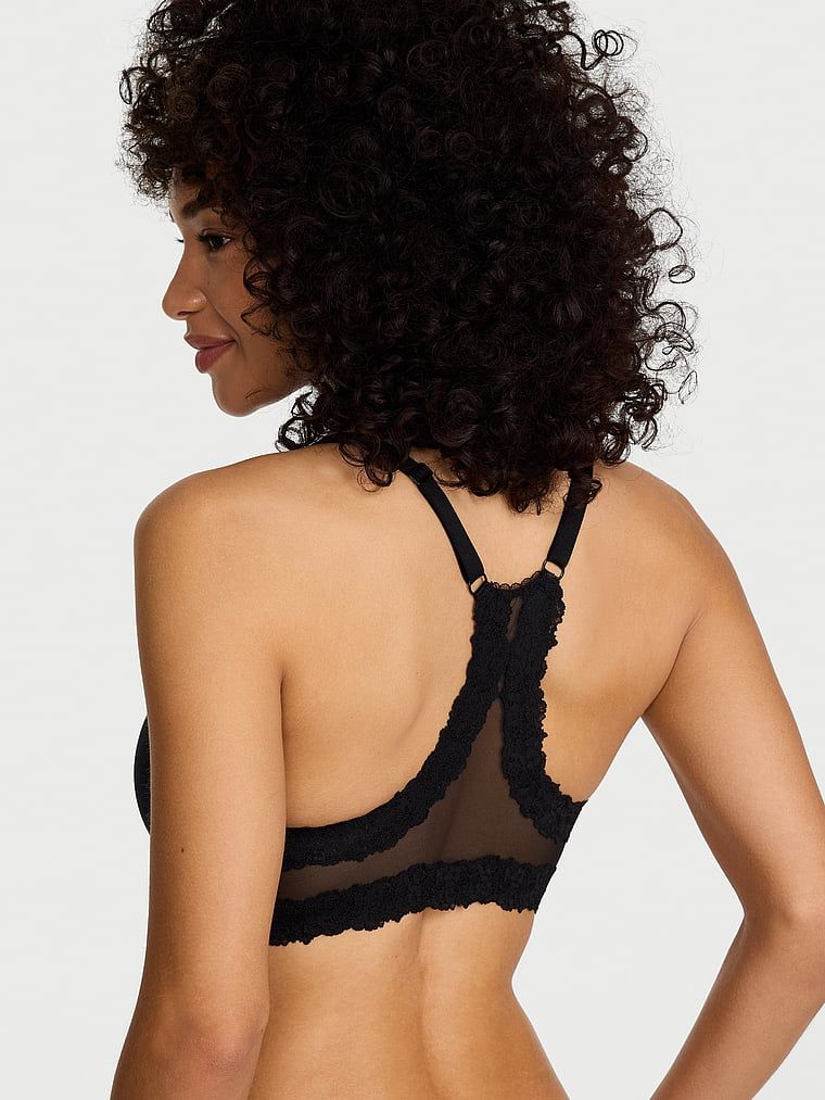 Body by Victoria Sutien Demi Racerback din dantelă, cu căptușeală subțire