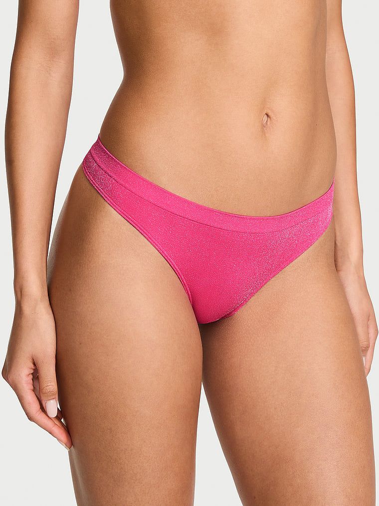 Seamless Chiloți Tanga Shimmer, fără cusături