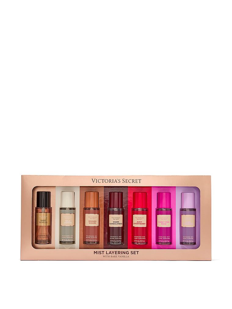 The Mist Collection Set cadou 7 spray-uri parfumate