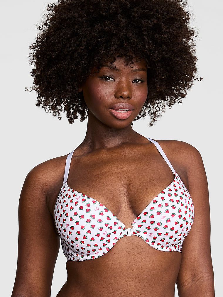 Sutien push-up Wear Everywhere cu închidere în față