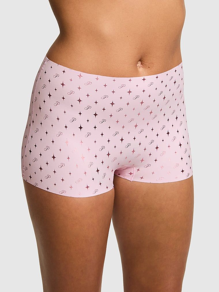 PINK Chiloți Boyshort No-Show invizibili sub haine