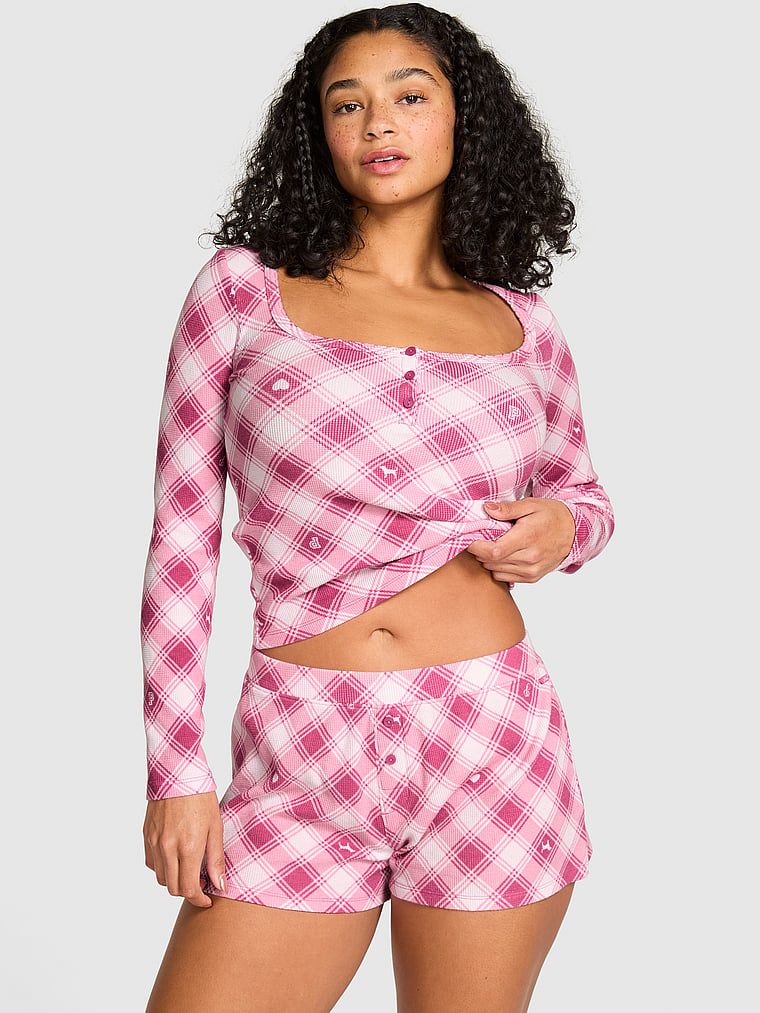Shorts pijama Thermal Henley