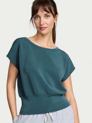 VSX Top cu mânecă scurtă din tricot ultra-ușor