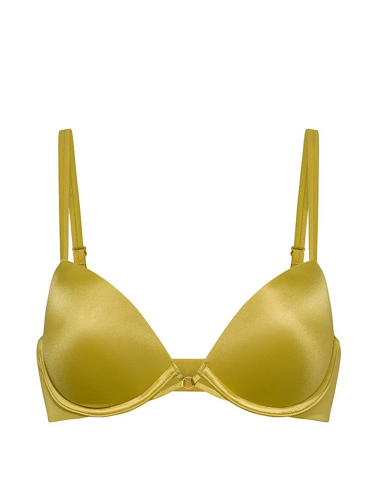 Sutien neted cu push-up. Produsul este de culoare verde și provine din colecția Very Sexy.