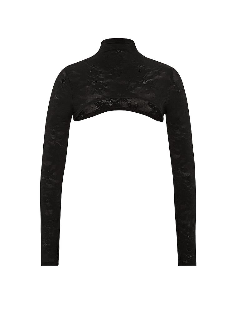 Cuvertura de pat VSX RoseFlex cu mâneci lungi. Produsul este negru și provine din colecția VSX.