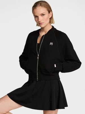 Angel Essentials Jachetă bomber din frotir Off‑duty