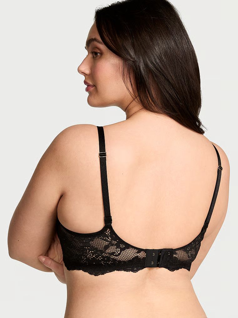 Sutien balconet Wicked Lace Balconette. Produsul este negru și provine din colecția Dream Angels.