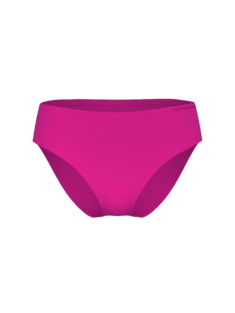 Chiloți bikini flexibili din microfibră. Produsul este roz și provine din colecția Body by Victoria.