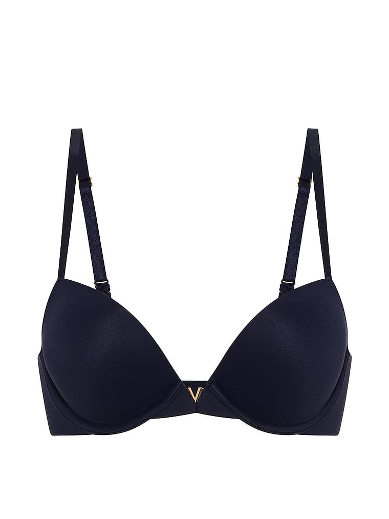 Sutien push-up neted. Produsul este albastru și provine din colecția Love Cloud.