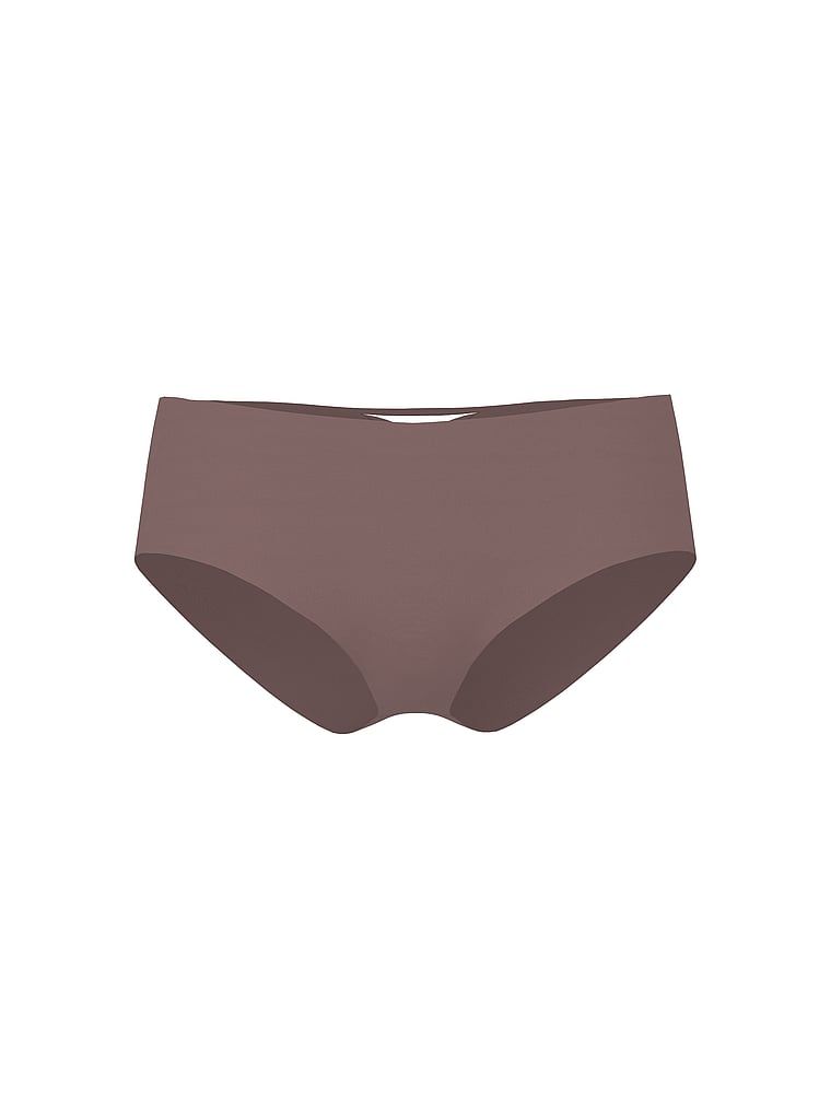 Chiloți fără cusături cu bretele în spatele No-Show Strappy Cheeky. Produsul este de culoare gri și provine din colecția No-Show.