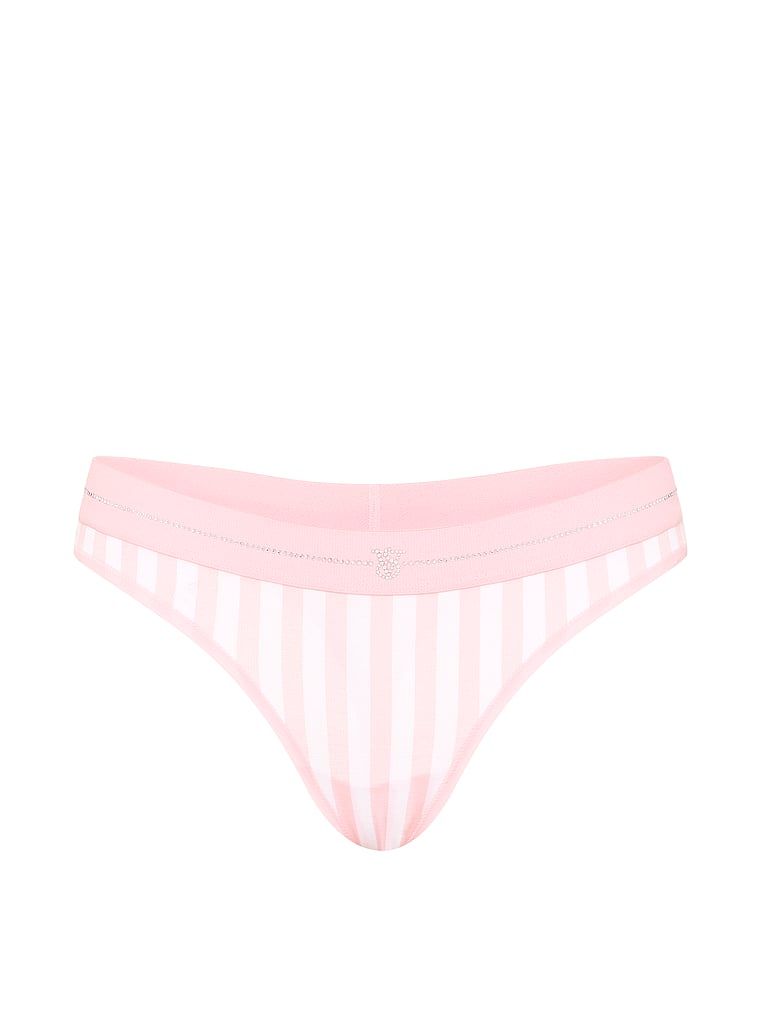 Tanga de bumbac Shine Logo. Produsul are o culoare cu model și provine din colecția Bumbac.