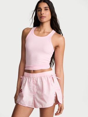 Victoria's Secret Pantaloni scurți de pijama din bumbac Sleep Heritage – Mix & Match