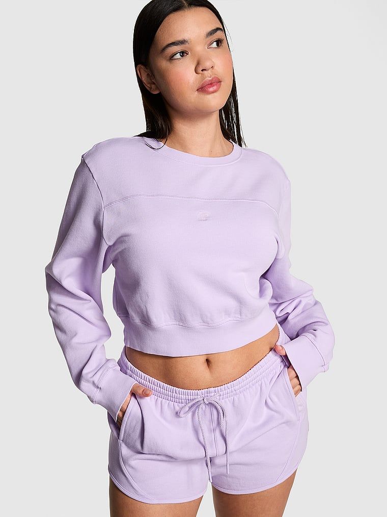 Pulover din material Ivy Fleece