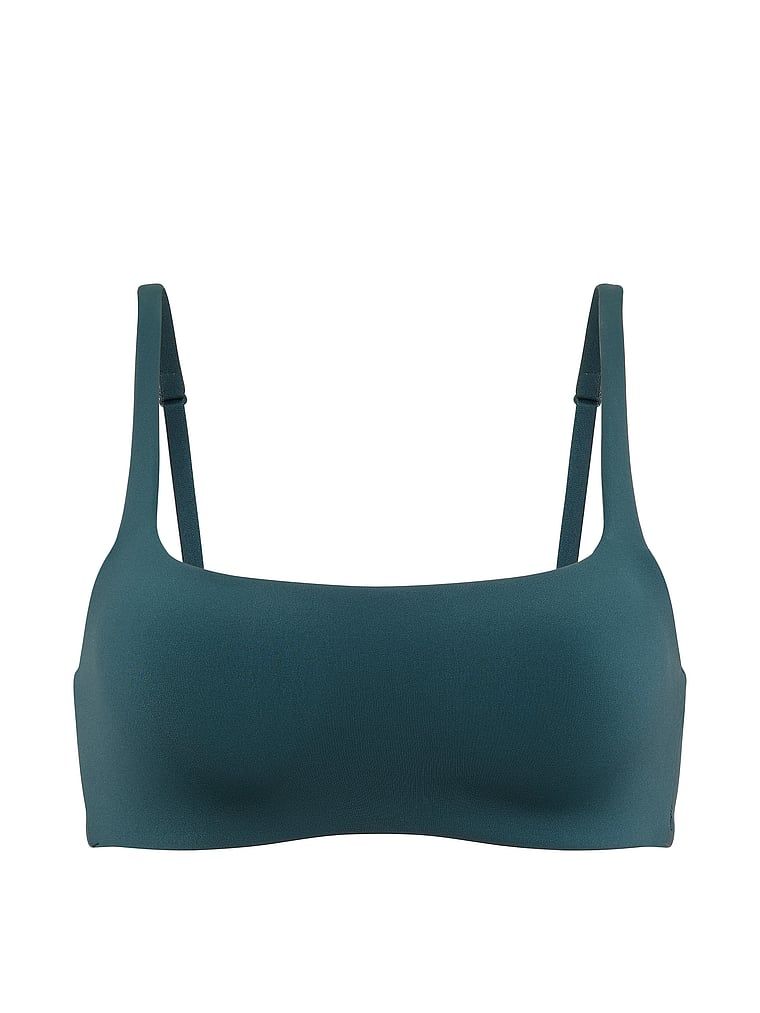 Luxe Contour Scoop sutien ușor căptușit. Produsul este albastru și provine din colecția Body by Victoria.