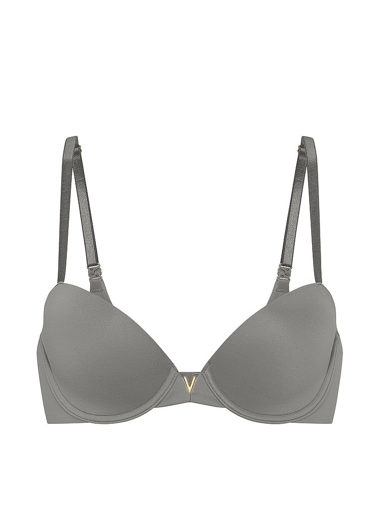 Sutien Smooth Demi ușor căptușit. Produsul este de culoare gri și provine din colecția Love Cloud.