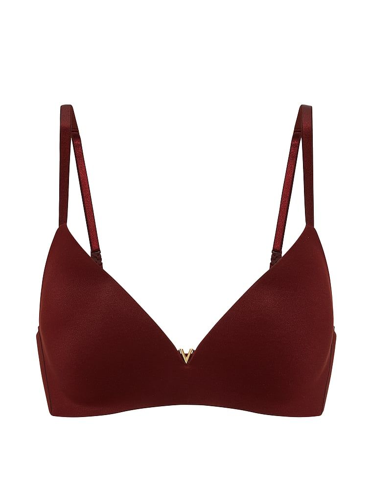 Sutien push-up fără sârmă. Produsul este de culoare maro și provine din colecția Love Cloud.
