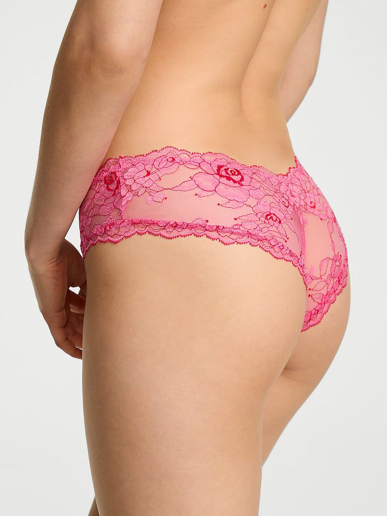 Chiloți din dantelă cu picioare înalte Rose Lace Cheeky. Produsul este multicolor și provine din colecția Very Sexy.