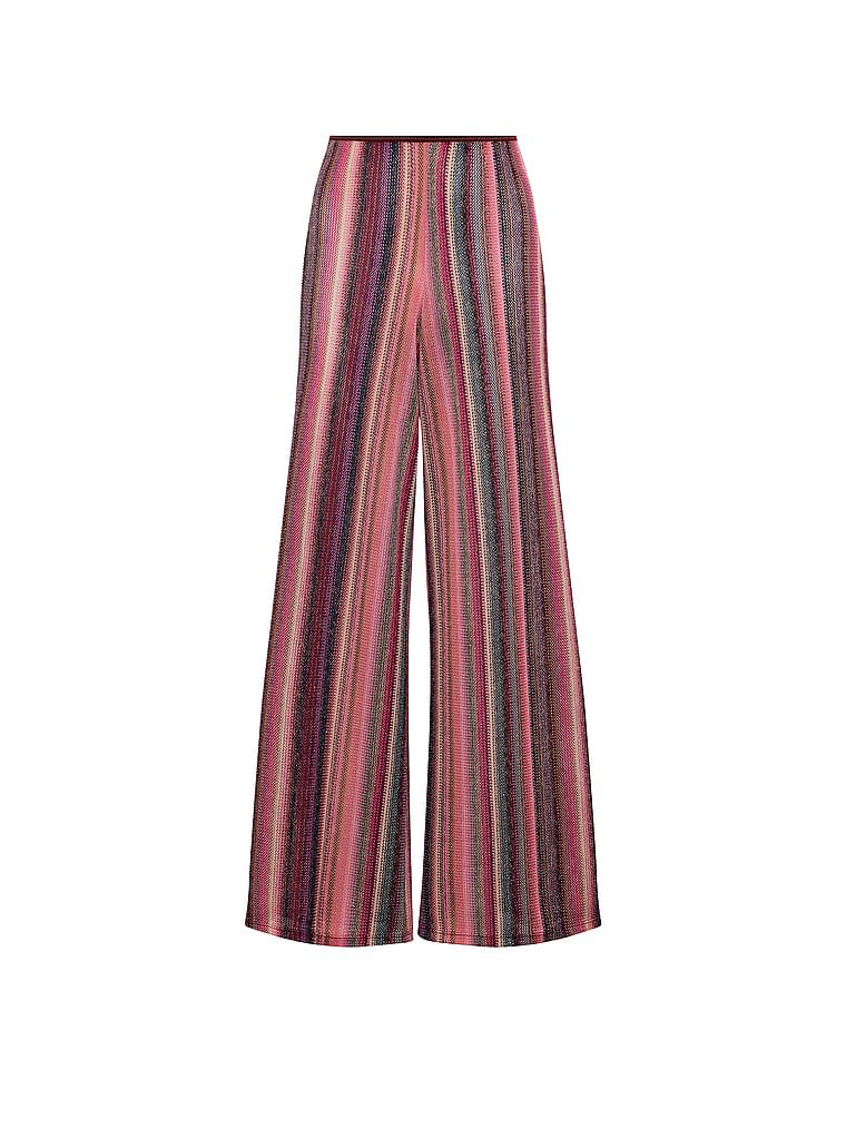 Spodnie na plażę Beachwear Shimmer Knit. Produsul este modelat și provine din colecția Victoria's Secret Swim.