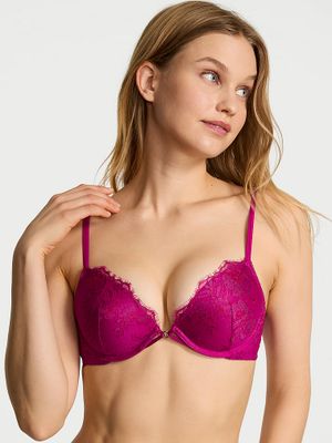 Very Sexy Sutien Push-up din dantelă în formă de trandafir